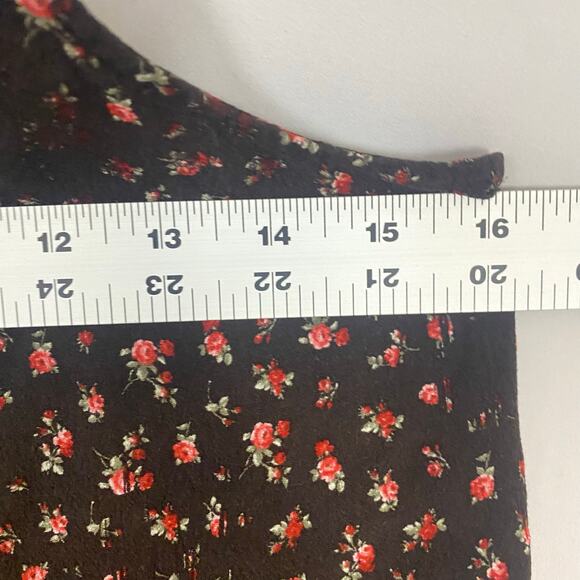 Treasure & Bond Floral Print Camisole Tank Top Women's Medium Adjustable Straps - Picture 9 of 9